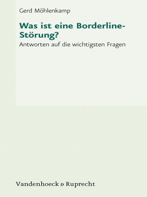 cover image of Was ist eine Borderline-Störung?